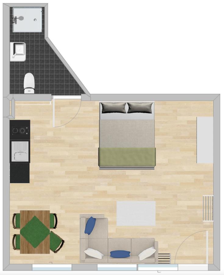 Cozy Studio In Friedrichshain, 4 Quiet Guests Only Berlin Exteriör bild